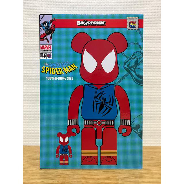 BE@RBRICK SCARLET SPIDER BLACK 400%セット