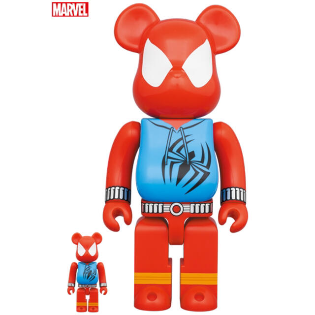 BE@RBRICK SCARLET SPIDER 100％ & 400％