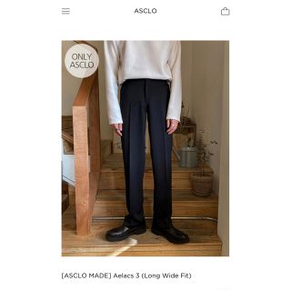 ASCLO Aelacs3 エジュクロ Lサイズ スラックス パンツ 黒の通販 by ... エジュクロ スラックス グレー Mサイズ