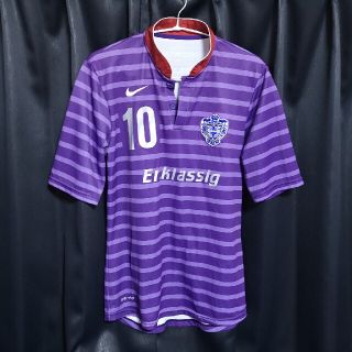 ナイキ(NIKE)のサッカー部　ユニフォーム　ナイキ　パープル　No.10　 L(ウェア)