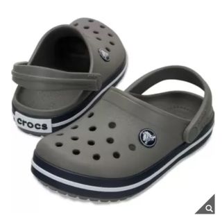 クロックス(crocs)の新品 24㎝ クロックス クロックバンド グレー(サンダル)