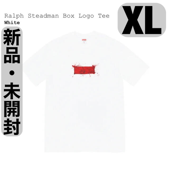 SUPREME Raiph Steadman Box Logo Tee 白 XL