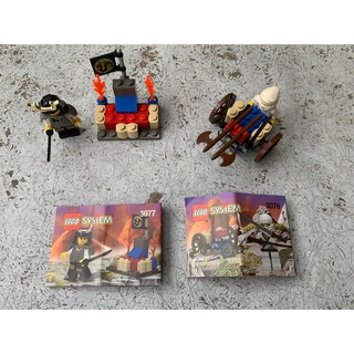 レゴ(Lego)の【5/22まで】LEGO レゴ 赤ニンジャシリーズ  3076 3077 セット(積み木/ブロック)