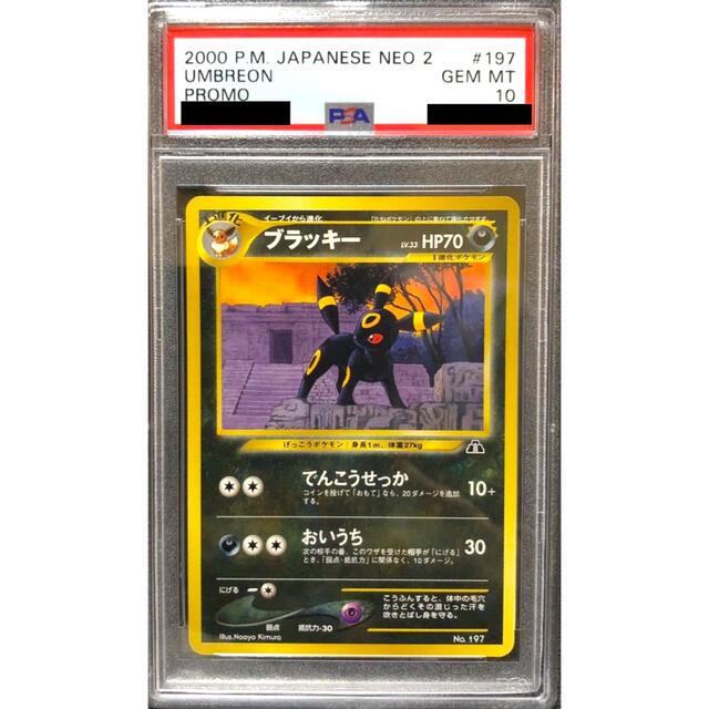 ポケモンカード ブラッキー 旧裏 PSA10 dumortr.com