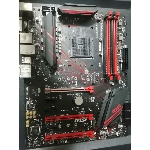 MSI X470 GAMING PLUS motherboardPCパーツ