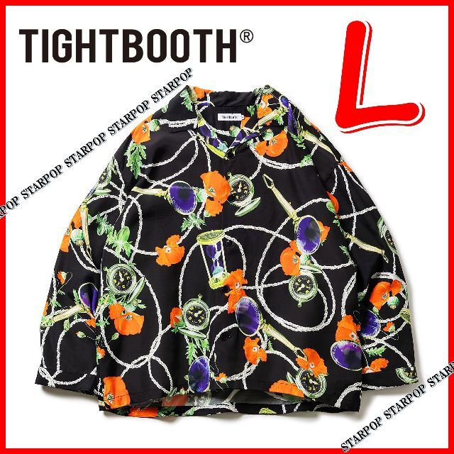 Supreme(シュプリーム)のTIGHTBOOTH IN FOCUS SHIRT Black メンズのトップス(シャツ)の商品写真