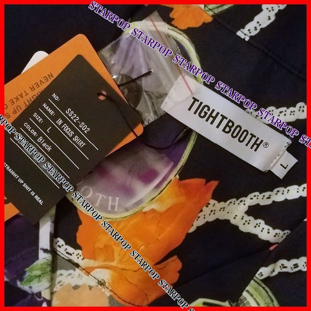 Supreme(シュプリーム)のTIGHTBOOTH IN FOCUS SHIRT Black メンズのトップス(シャツ)の商品写真