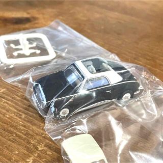 タカラトミーアーツ(T-ARTS)の【新品】日産フィガロコレクタブルミニカー ブラック ガチャガチャ(ミニカー)