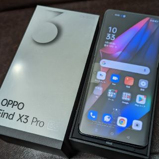 OPPO - OPPO Find X3 Pro OPG03 グロスブラックの通販 by Yasu's shop