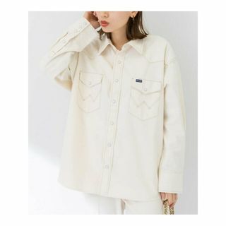 サニーレーベル(Sonny Label)の【キナリ】『別注』Wrangler*Sonny Label オーバーシャツ(シャツ/ブラウス(長袖/七分))