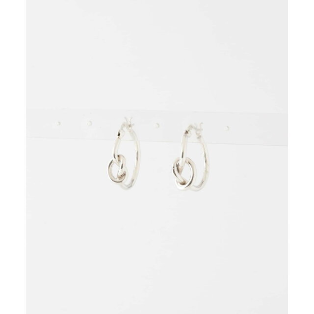 URBAN RESEARCH(アーバンリサーチ)の【Silver】decor『デコール』 Ribbon Pierce レディースのアクセサリー(ピアス)の商品写真