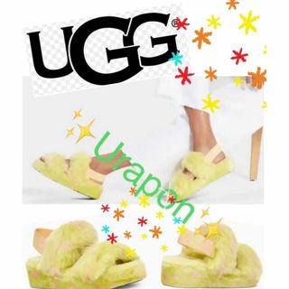 アグ(UGG)の完売しました。。。。。人気雑誌掲載✨24cm✨UGG✨OH YEAH SPOTS(サンダル)