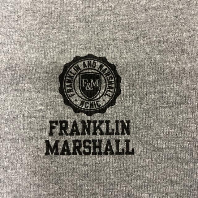 FRANKLIN&MARSHALL(フランクリンアンドマーシャル)のFranklinMarshall フランクリンマーシャル　Tシャツ　グレー　xs メンズのトップス(Tシャツ/カットソー(半袖/袖なし))の商品写真