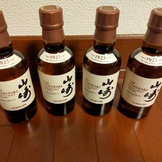 サントリー(サントリー)のサントリー山崎旧ラベルNV180ml×4本セットです。(ウイスキー)