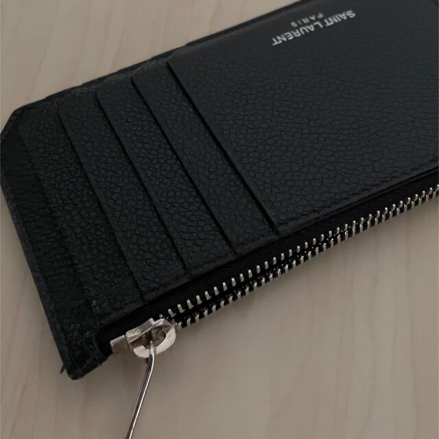 Saint Laurent(サンローラン)のSaint Laurent フラグメントコイン&カードケース 財布 メンズのファッション小物(コインケース/小銭入れ)の商品写真