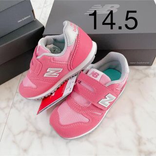 ニューバランス(New Balance)の14.5 新品　ニューバランス　スニーカー　373 ピンク　キッズ　ベビー(スニーカー)