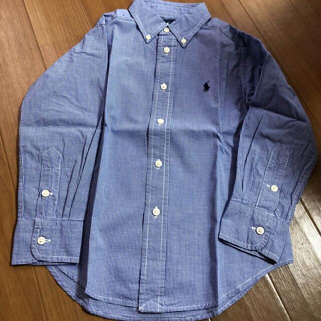 ラルフローレン 長袖シャツ 110㎝⭐︎美品 - キッズ服男の子用(90cm~)