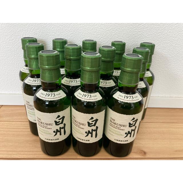 サントリー 白州 180ml12本アルコール分