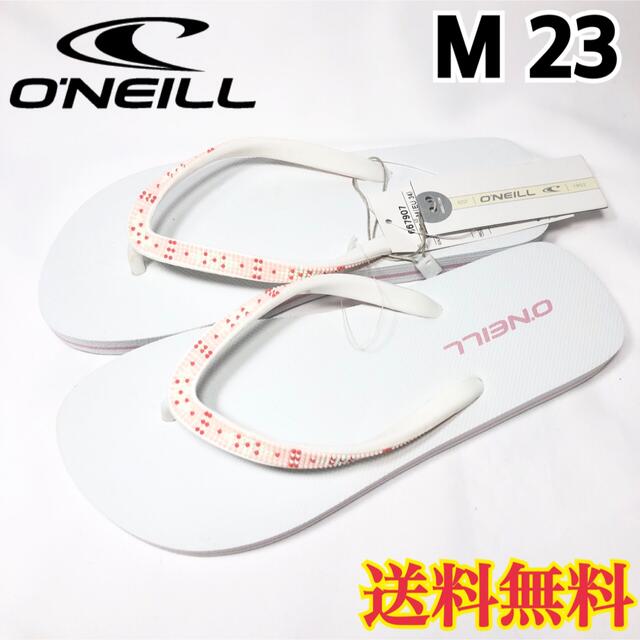 O'NEILL(オニール)の【新品】オニール  レディース サンダル ホワイト M レディースの靴/シューズ(サンダル)の商品写真