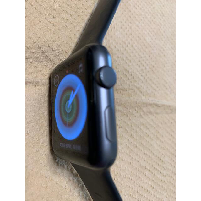 Apple Watch(アップルウォッチ)のApple Watch 初代 アルミ グレー 42mm 収納ケース付き スマホ/家電/カメラのスマホアクセサリー(その他)の商品写真