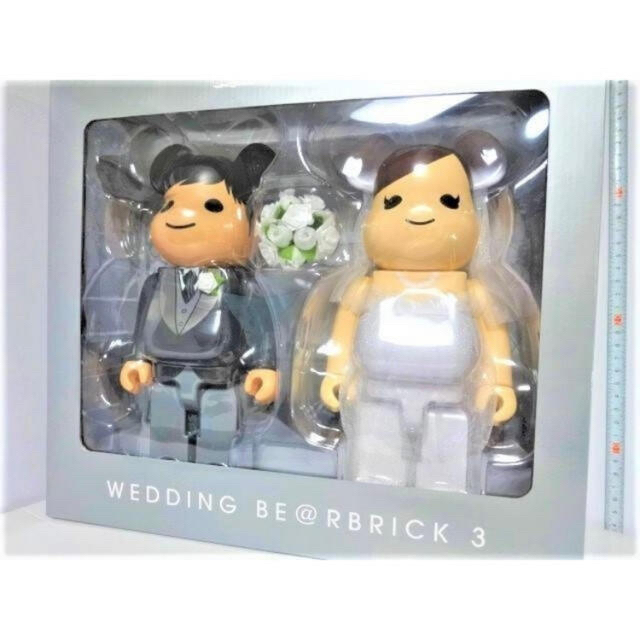 フィギュアベアブリック　WEDDING 3 400%