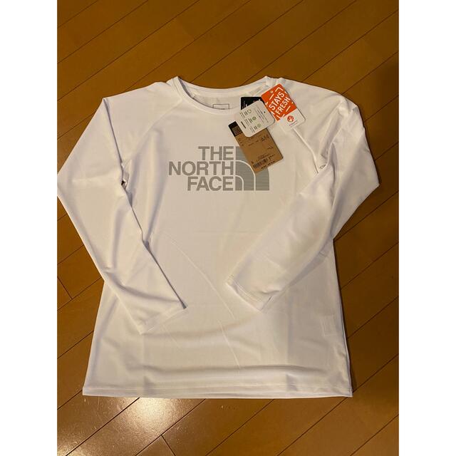 THE NORTH FACE(ザノースフェイス)の新品　ノースフェイス　長袖カットソー　L レディースのトップス(Tシャツ(長袖/七分))の商品写真