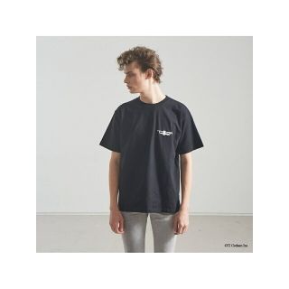 ゴーサンゴーイチプールオム(5351 POUR LES HOMMES)の【ブラック】ビートニク半袖プリント Tシャツ(Tシャツ/カットソー(半袖/袖なし))