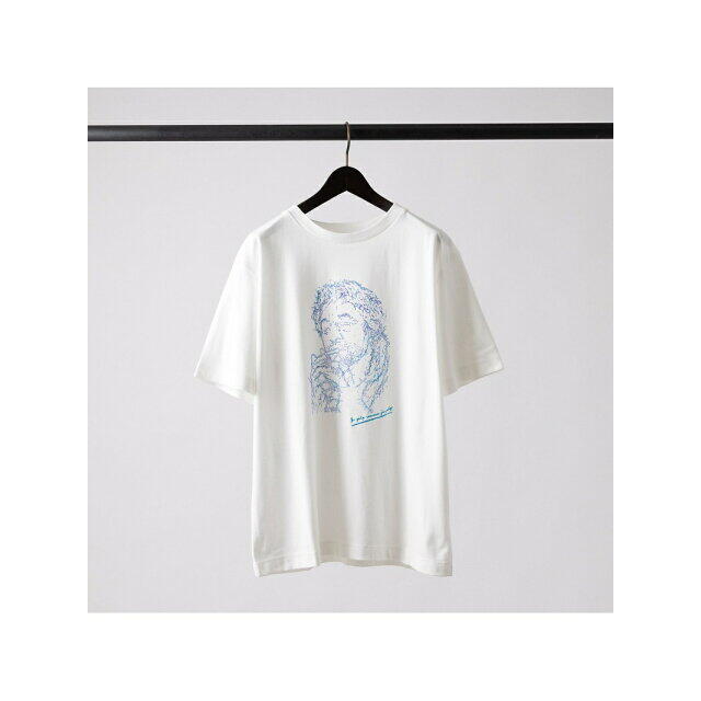 ABAHOUSE(アバハウス)の【ホワイト系その他1】ルーズサイズ スケッチ アート Tシャツ その他のその他(その他)の商品写真