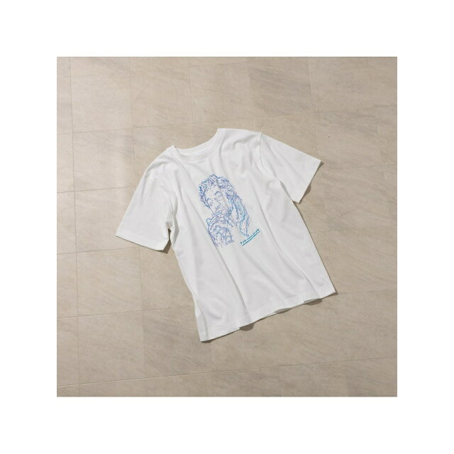 ABAHOUSE(アバハウス)の【ホワイト系その他1】ルーズサイズ スケッチ アート Tシャツ その他のその他(その他)の商品写真