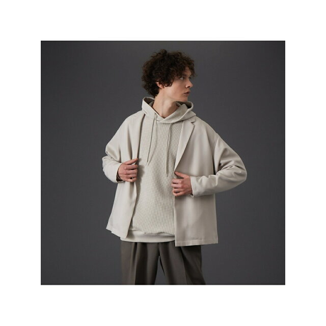 ABAHOUSE(アバハウス)の【ベージュ】【MYSELF ABAHOUSE】POLY WOOLLY TWILL ポリウーリ メンズのジャケット/アウター(その他)の商品写真