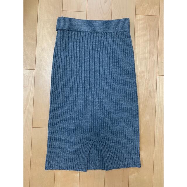 GU(ジーユー)のGU ニットタイトスカート レディースのスカート(ひざ丈スカート)の商品写真