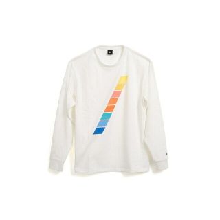 ゴーサンゴーイチプールオム(5351 POUR LES HOMMES)の【ホワイト】【5/】マルチカラースラッシュ ロングスリーブTシャツ(その他)