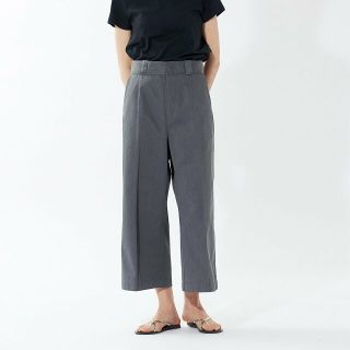 カリテ(qualite)の【チャコールグレー】【Dickies*qualite】ワイドパンツ(その他)