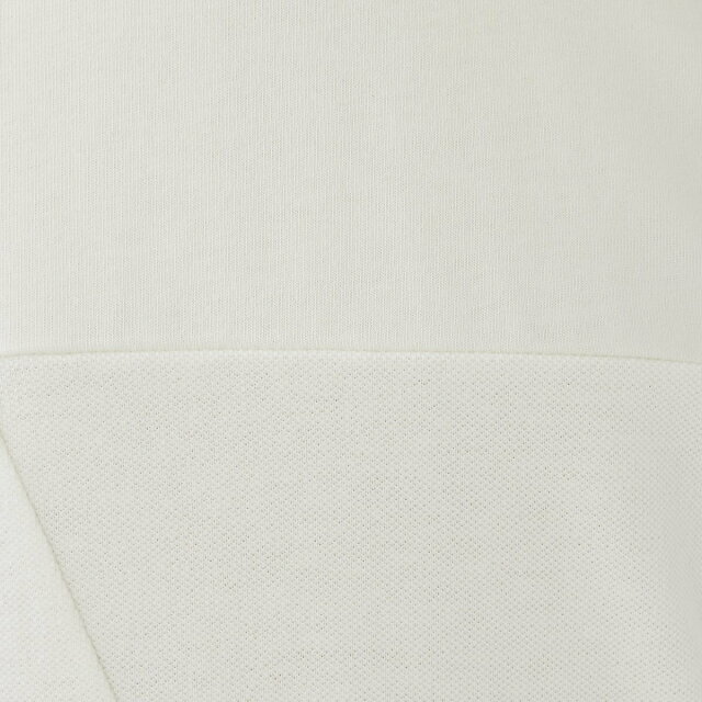 5351 POUR LES HOMMES(ゴーサンゴーイチプールオム)の【ホワイト】スラッシュパッチワーク半袖Tシャツ その他のその他(その他)の商品写真