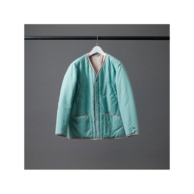 ブルー】【DESCENTE / デサント】 別注 ddd ノーカラーブルゾン ブルー】【DESCENTE / デサント】 別注 ddd ノーカラーブルゾン