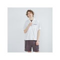 【ホワイト】【WEB別注】トロピカル オープンカラー シャツ