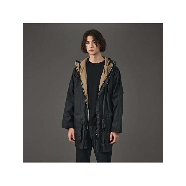 ブラック】【Barbour / バブアー】OVERSIZED HIKING WAX ハイキ 1着