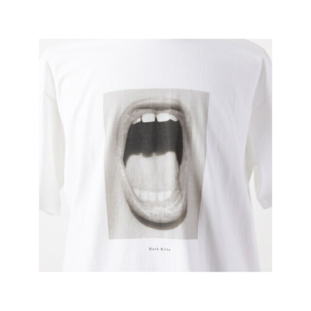 ABAHOUSE(アバハウス)の【ホワイト】【HerbRitts / ハーブ・リッツ】フォト Tシャツ その他のその他(その他)の商品写真