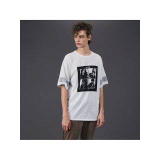 ゴーサンゴーイチプールオム(5351 POUR LES HOMMES)の【ホワイト】5351POUR LES HOMMES* THE BEATLES ニットTシャツ(ニット/セーター)