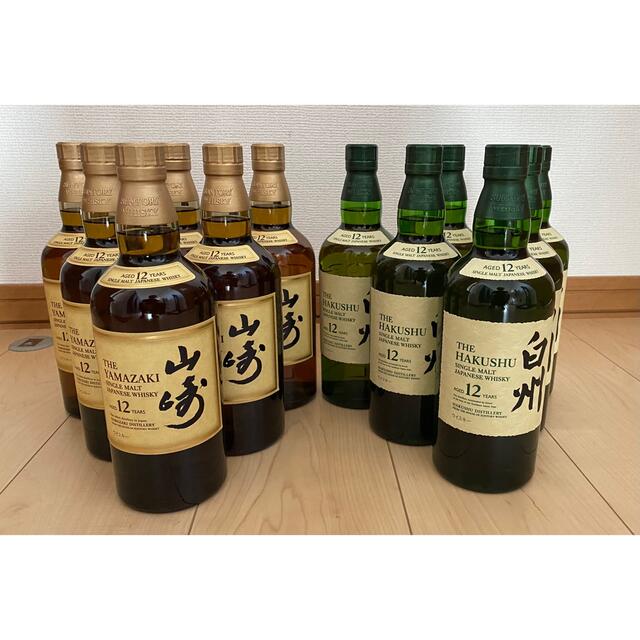 白州12年　山崎12年