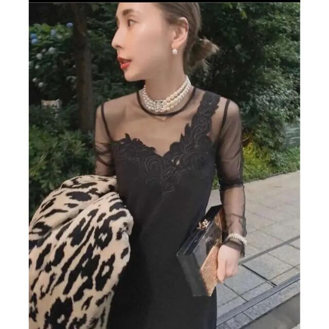 emさま専用‼️❤️AMERI❤️UND RENEE CUTWORK DRESS