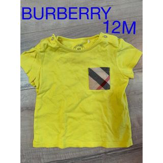 バーバリー(BURBERRY)のBURBERRY バーバリー　Tシャツ　半袖　12M(Ｔシャツ)
