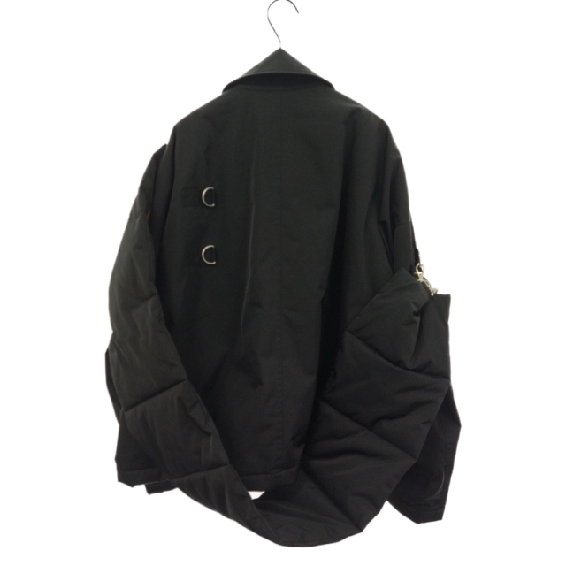 yuki hashimoto SCARFED BOMBER JACKET