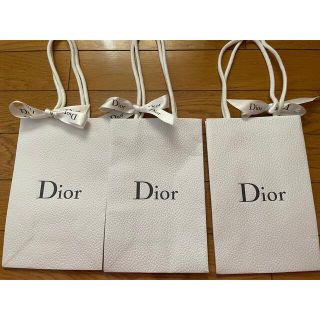 ディオール(Dior)のDior紙袋3個(ショップ袋)