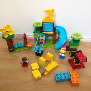 レゴ(Lego)のレゴ(LEGO)デュプロ　みどりのコンテナ スーパーデラックス おおきなこうえん(知育玩具)