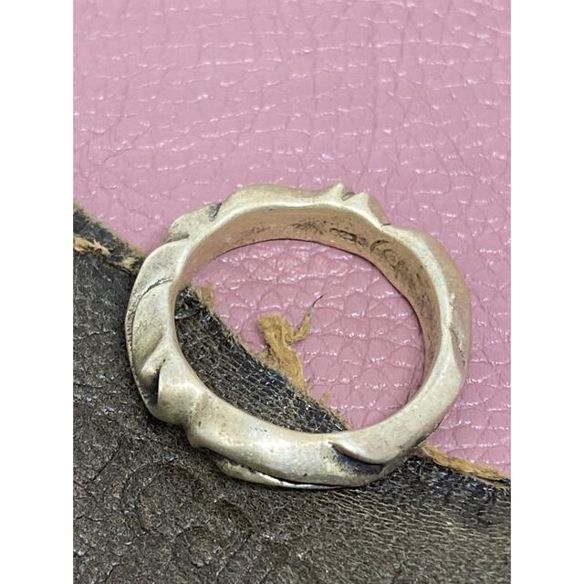 スクロールシルバー925リング silver925甲丸　銀指輪　9u2YU メンズのアクセサリー(リング(指輪))の商品写真