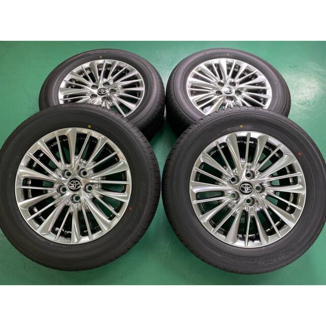 超美品 トヨタ - アルファード30系 後期 純正タイヤ&ホイール 新車外し