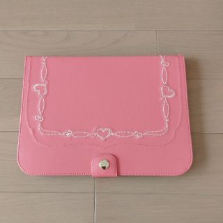 スマイルゼミ　天使のはねシリーズ　タブレットケース(ピンク)(モバイルケース/カバー)