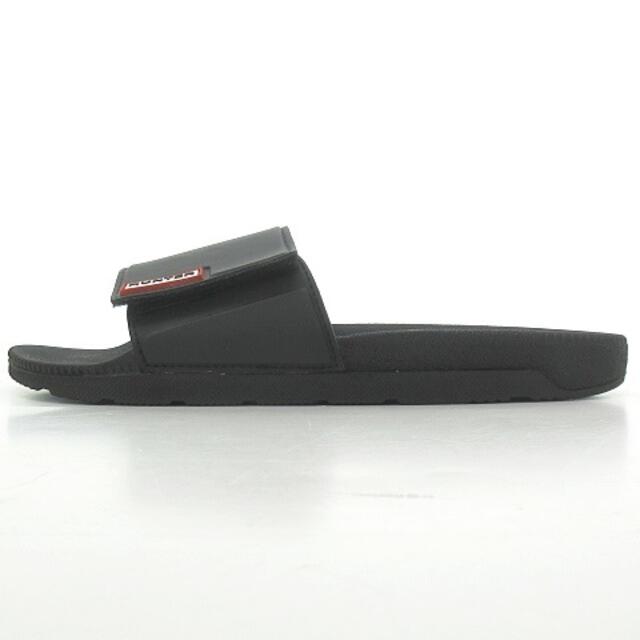 HUNTER(ハンター)のハンター HUNTER シャワー サンダル ロゴ UK5 24cm位 黒 レディースの靴/シューズ(サンダル)の商品写真