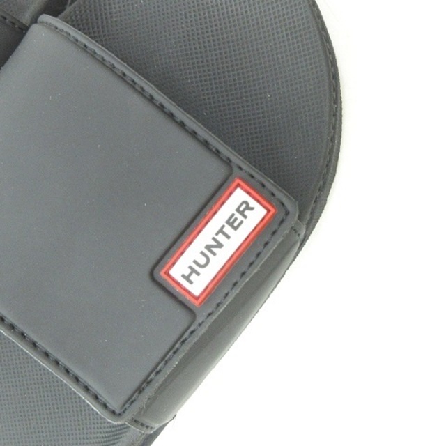 HUNTER(ハンター)のハンター HUNTER シャワー サンダル ロゴ UK5 24cm位 黒 レディースの靴/シューズ(サンダル)の商品写真